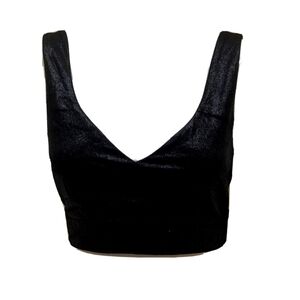 ASTR The Label Shimmer  Crop Top Size Medium NWOT